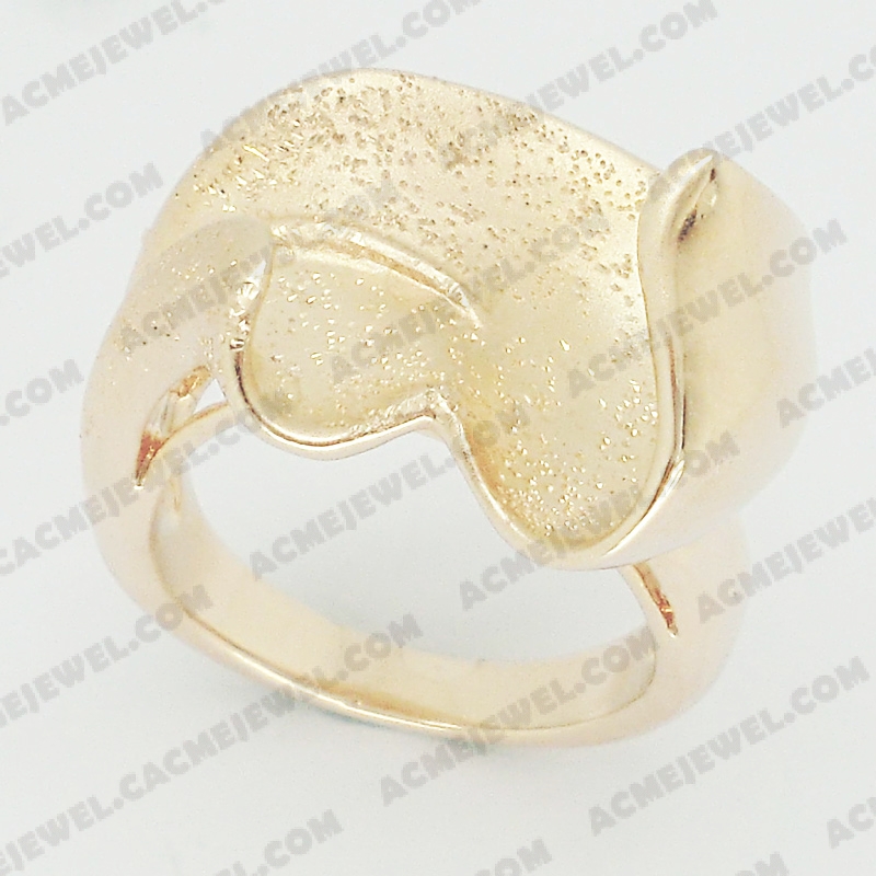 Rings Brass matt / sparkling / shiny 3-tone( matt  gold plating / sparkling finishing / gold plating)