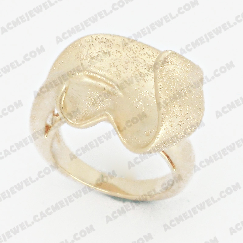 Rings Brass shiny / matt / sparkling 3-tone( gold plating/ matt gold plating/ sparkling finishing)