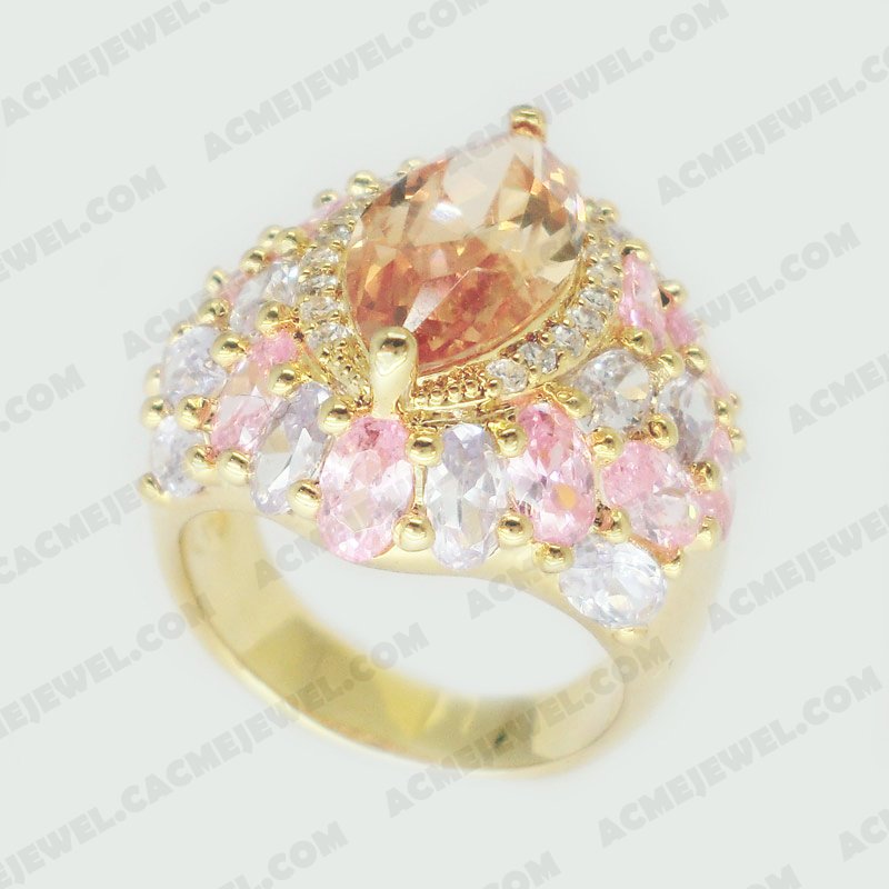 Rings Brass Shiny Gold