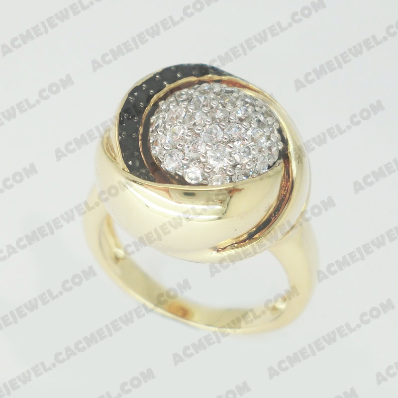 Rings Brass shiny Gold plating