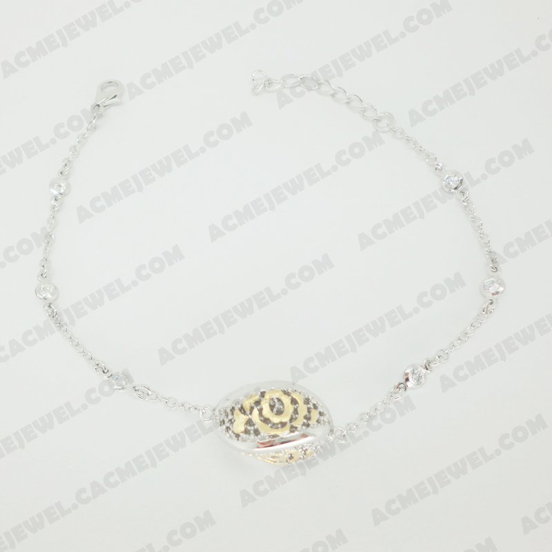 Bracelets & Bangles Brass Sand finishing / Shiny Rhodium / Gold