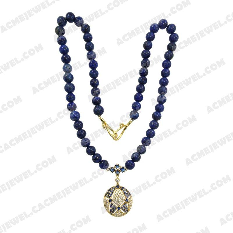 Necklace Silver / Brass  Gold plating