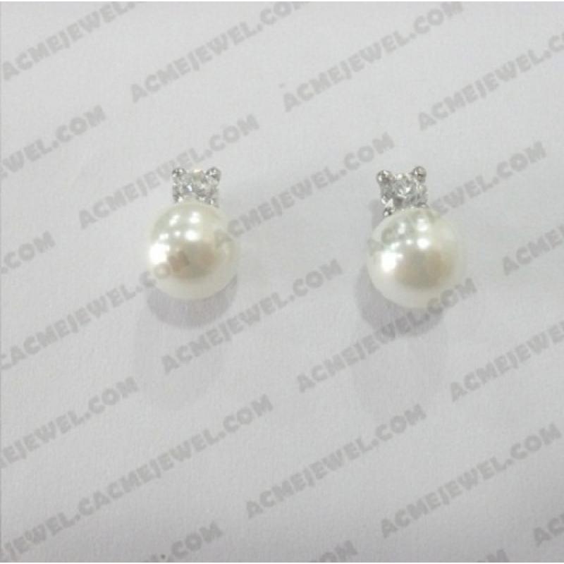 Fashion Jewellery Alloy  Imitation rhodium plating
