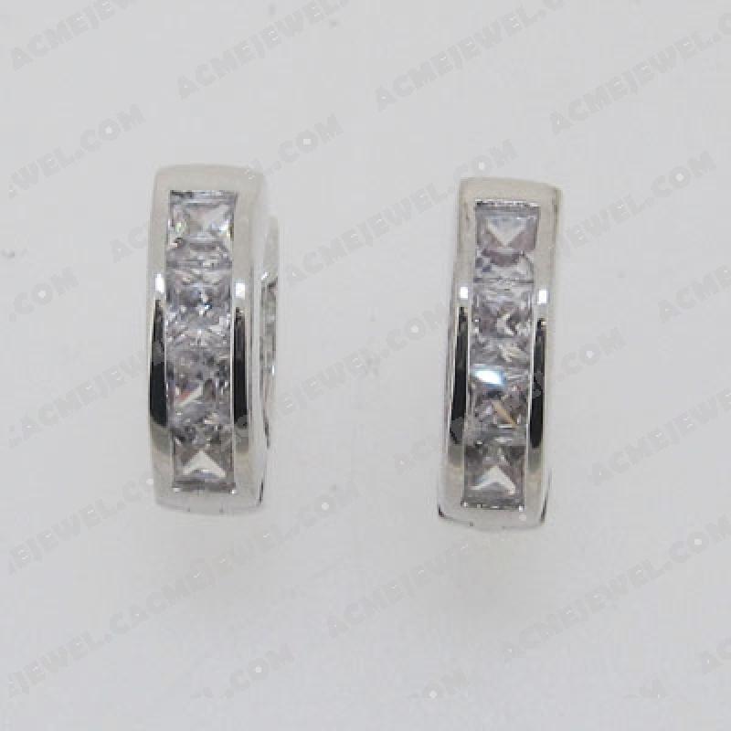 Fashion Jewellery Brass  Imitation rhodium plating
