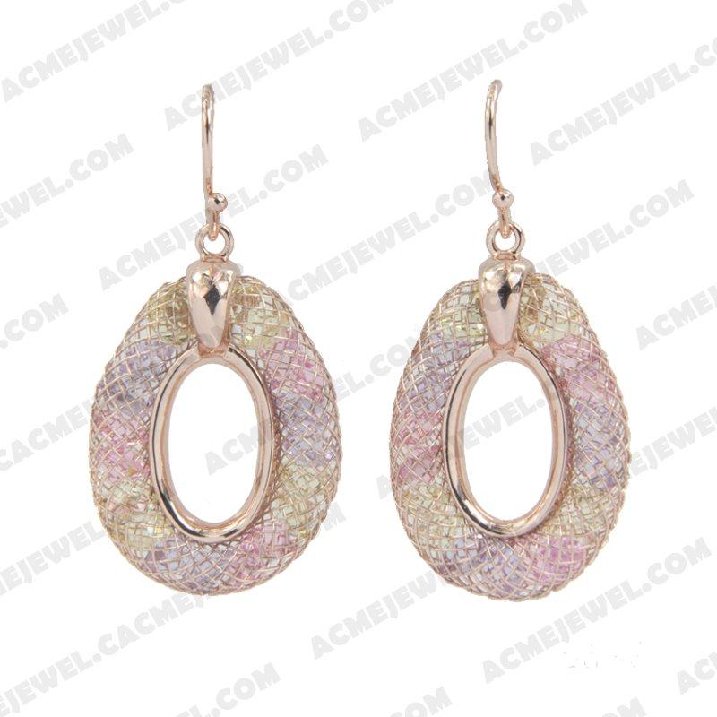 Earrings 925 Sterling Silver  Rose gold 