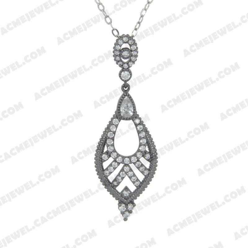 Pendants 925 Sterling Silver  Black rhodium 