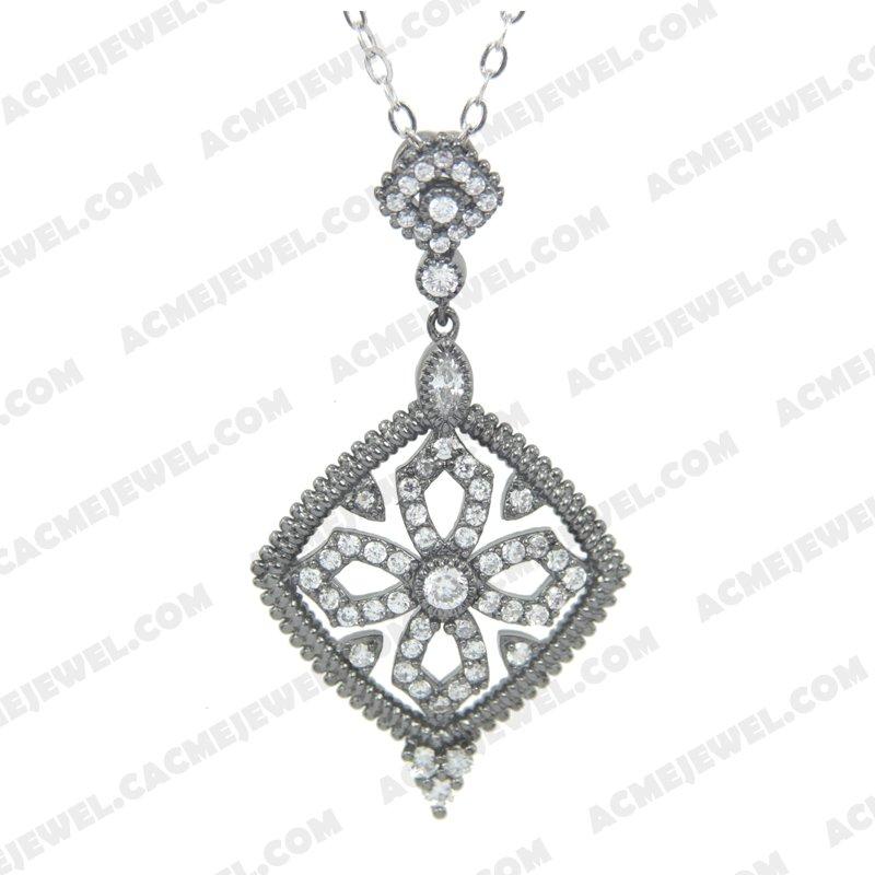 Pendants 925 Sterling Silver  Black rhodium 