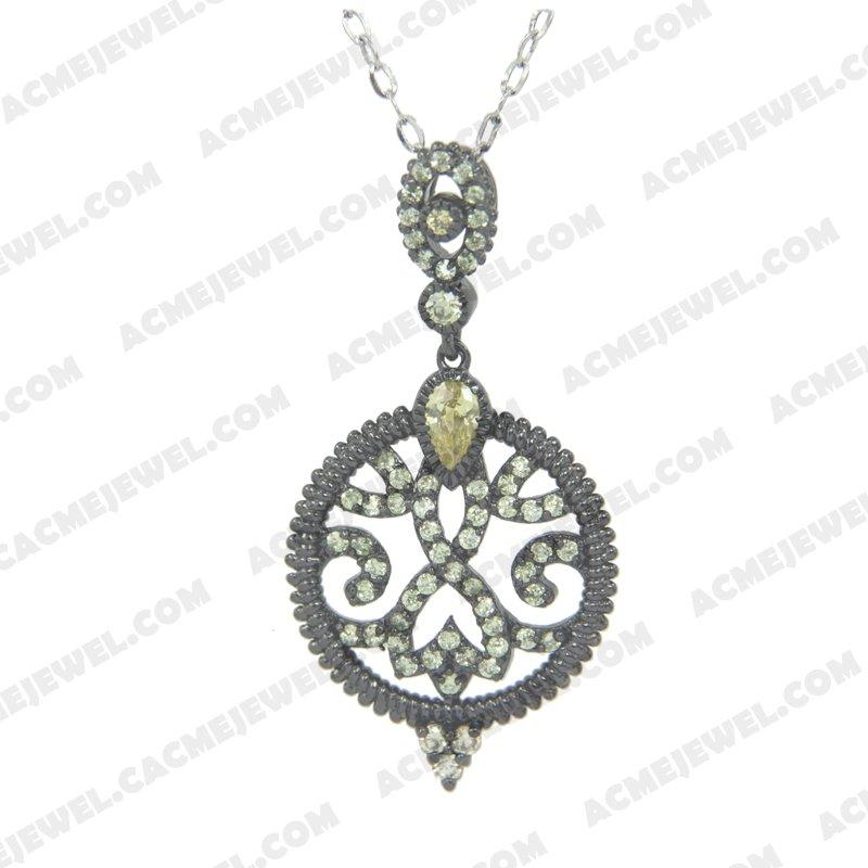 Pendants 925 Sterling Silver  Black rhodium 