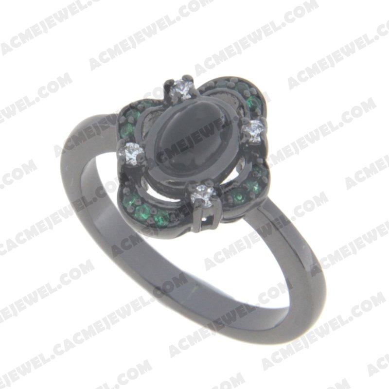 Rings 925 sterling silver   Black rhodium 
