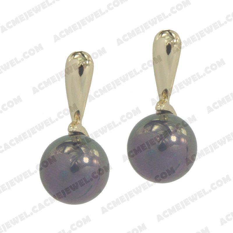 Earrings 925 sterling silver   Gold 