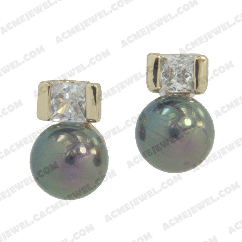 Earrings 925 sterling silver   Gold 