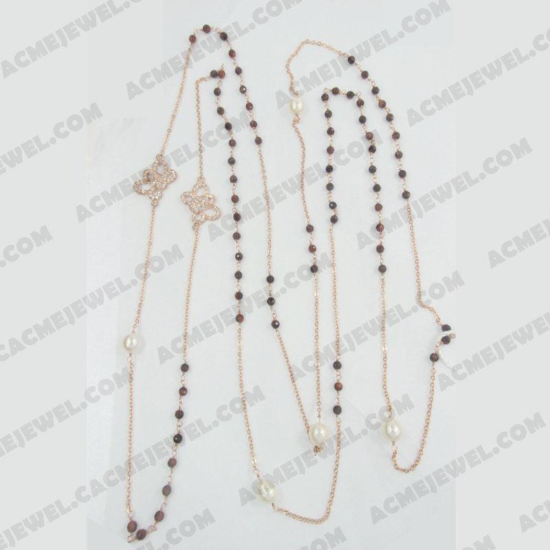 Necklace 925 sterling silver   Rose gold 