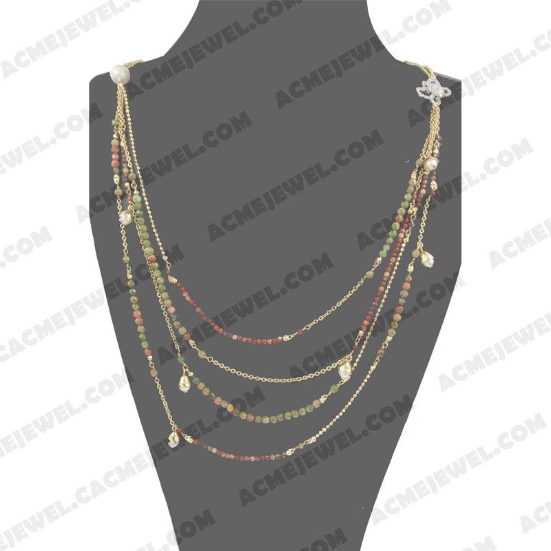 Necklace 925 sterling silver   Gold 
