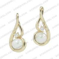   Earrings 925 sterling silver   Gold