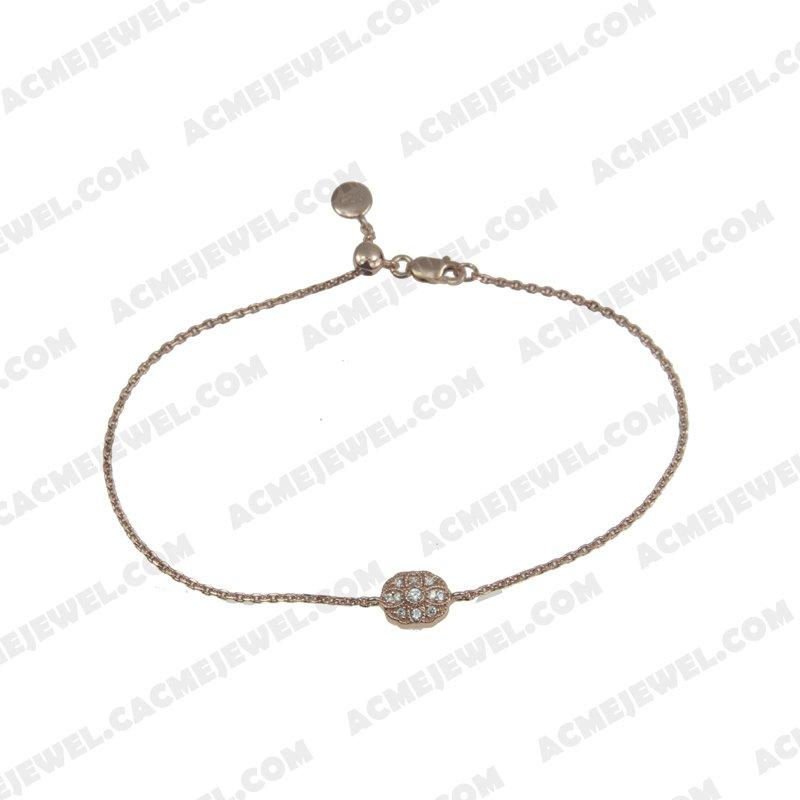 Bracelets & Bangles 925 Sterling Silver  Rose gold