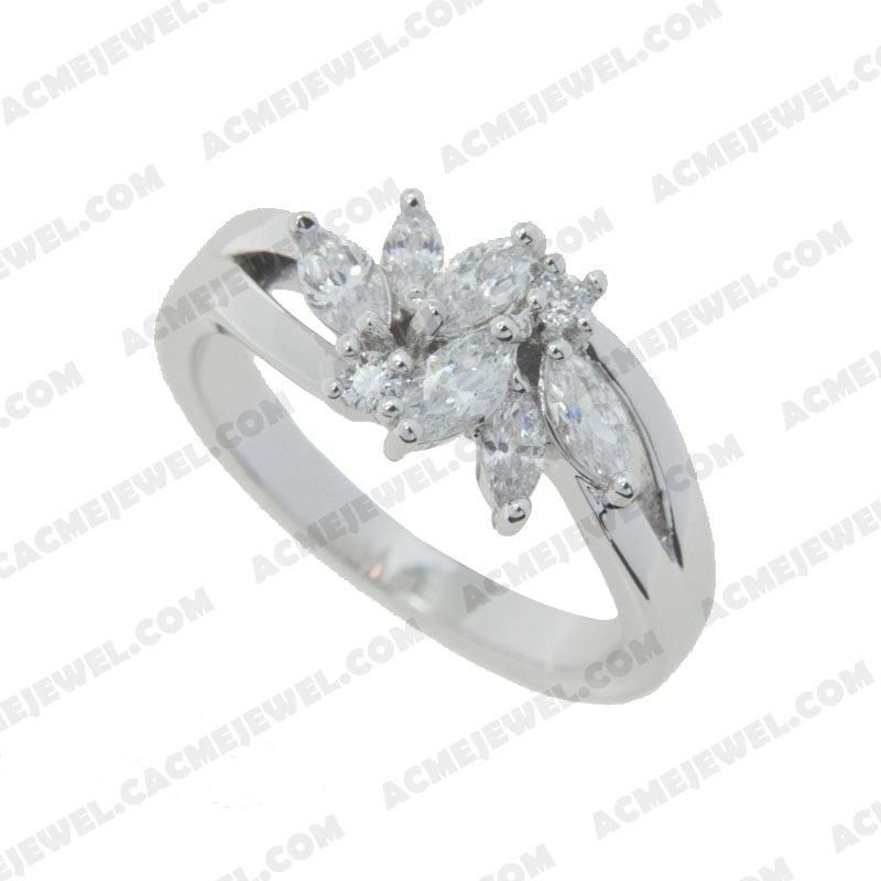 Rings 925 sterling silver   Rhodium 