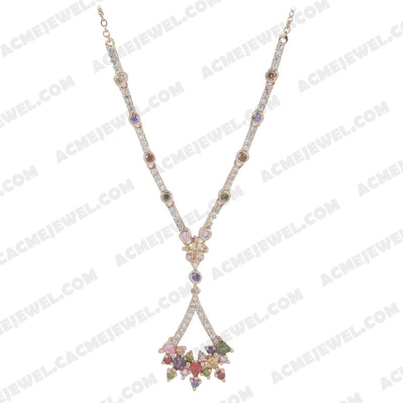 Necklace 925 sterling silver   Rose gold 