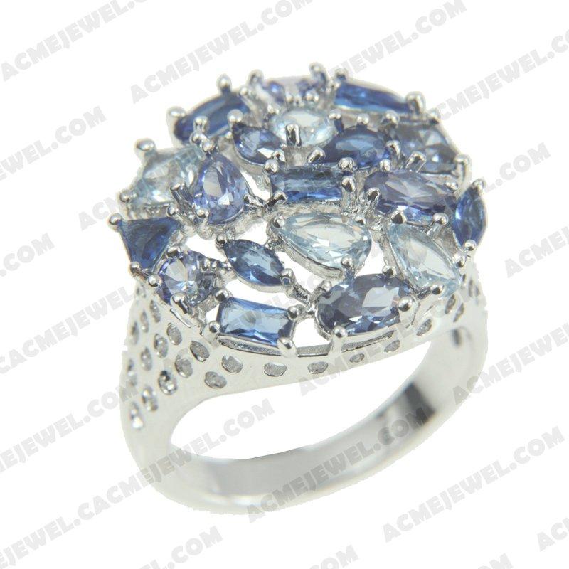 Rings 925 sterling silver   Rhodium 